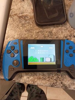 Handheld Retro Game Console Blue I have 3