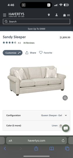 Sleeper Sofa 
