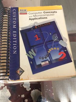 Computer Concepts and Microcomputer App. Book