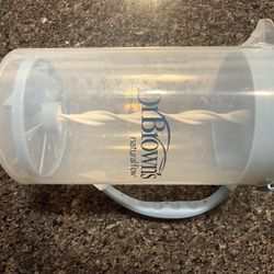 Dr. Brown's Baby Formula Mixing Pitcher with Adjustable Stopper, Locking Lid, & No Drip Spout, 32oz, BPA Free, Blue