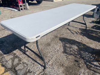 8 ft. Lifetime Folding Banquet Table (Commercial) 🚚 extra