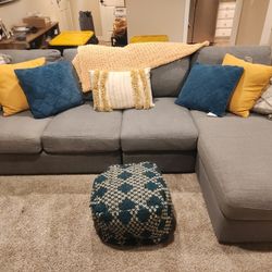 Grey Couch - Like New!
