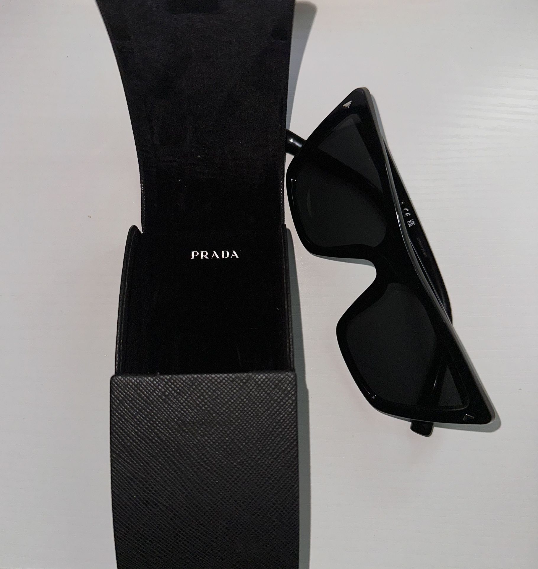 Black PRADA Butterfly Sunglasses 