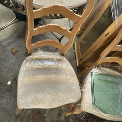 Set 6 Chair’s Juego De 6 Sillas Con Protección Como Nuevas 