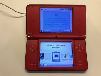 Nintendo DSi XL Red 25th Anniversary Handheld System For Sale