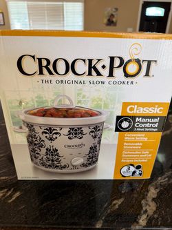 Brand NEW- Crock-Pot Classic 3-Quart Slow Cooker