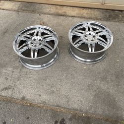 Mercedes Benz Wheels Set Of 2 