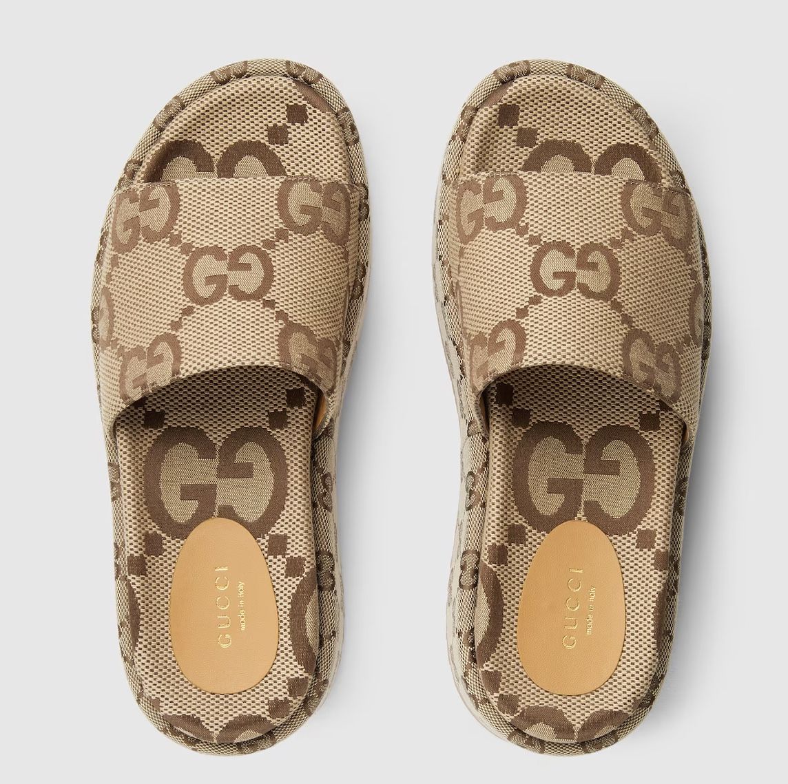 Authentic Gucci GG Supreme Slides – BRAND NEW
