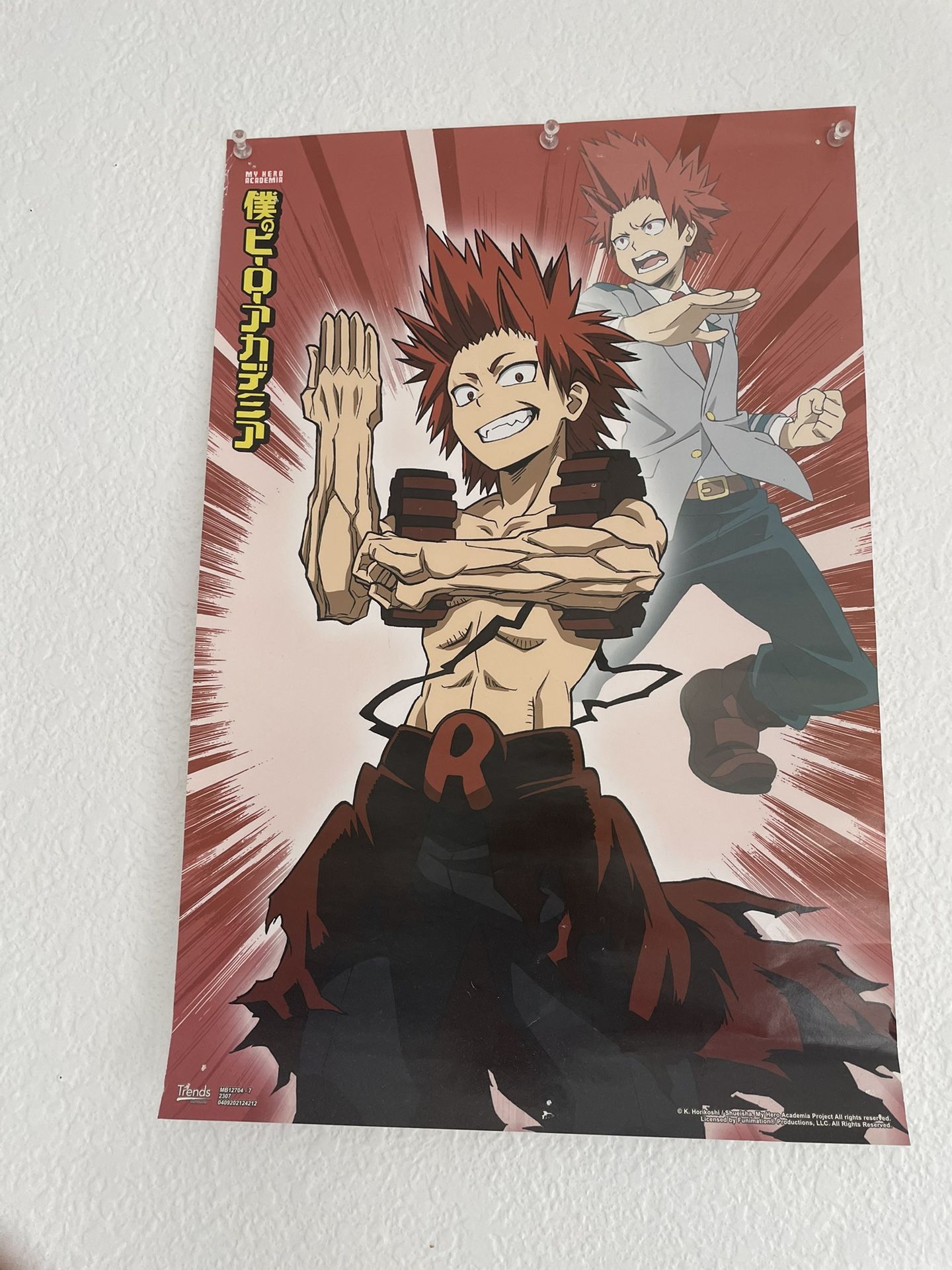 My Hero Academia Kirishima poster