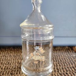 Bride/Groom Clear Glass Candy / Apothecary Jar