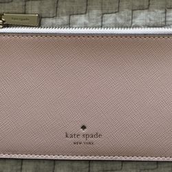 NEW KATE SPADE SMALL ZIPPER WALLET
