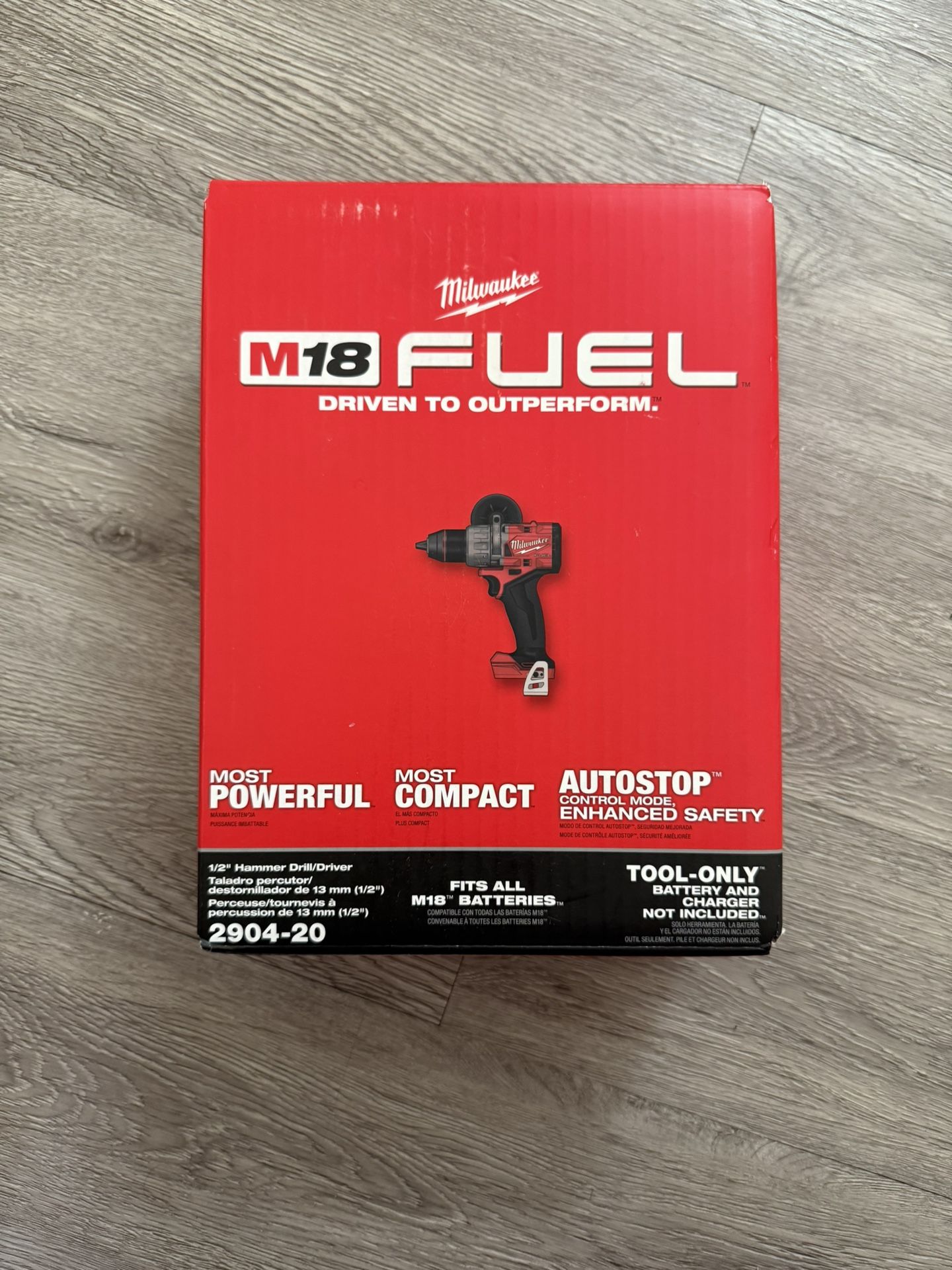 M18 FUEL 18V Lithium-Ion Brushless Cordless 1/2 in. Hammer Drill/Driver (Tool-Only)