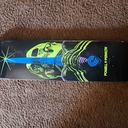 POWELL PERALTA SKATEBOARDS ICONIC SKULL LOGO SKATEBOARD DECK