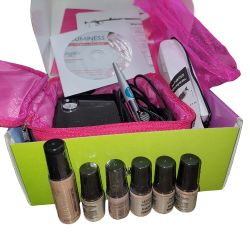 Luminess Air Airbrush Makeup Kit Machine Brush 4 5 6 7 Bronzer To Go Battery