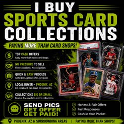 Buying Sports Card Collections!
