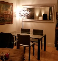 Room & Board Rand Table + 4 Madrid Chairs