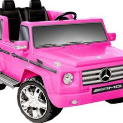Kid Motorz Mercedes Benz G55 AMG Two Seater in Pink 12V