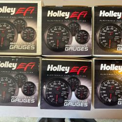 6 Analog Style Gauges 