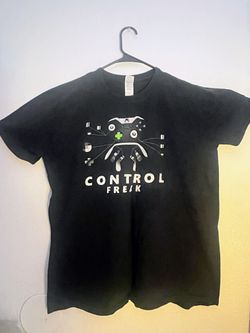 Black Xbox Control Freak T Shirt Size XL