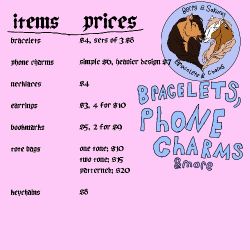 Bracelets, Phone Charms And More