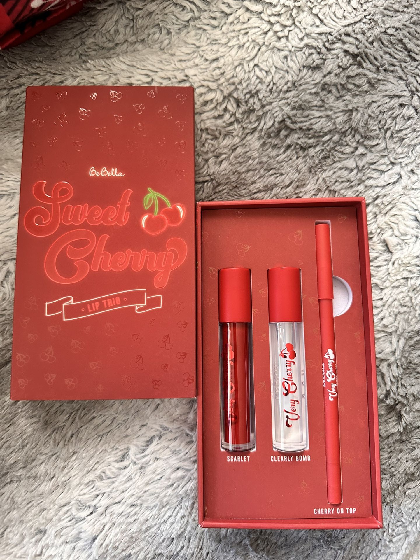 Sweet Cherry Lip Trio 🍒 