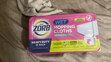Zuru Zorb Wet Mopping Cloths 10 Pack
