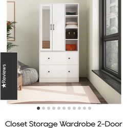 Wardrobe With Two Drawers