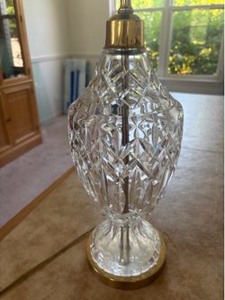 Waterford Crystal Lamp