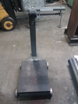 Fairbanks industrial scale model 1124