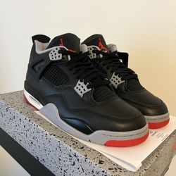 Jordan 4 Bred Reimagined Size 9