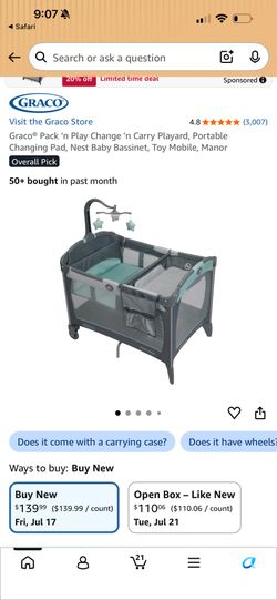 Graco pack & play Manor
