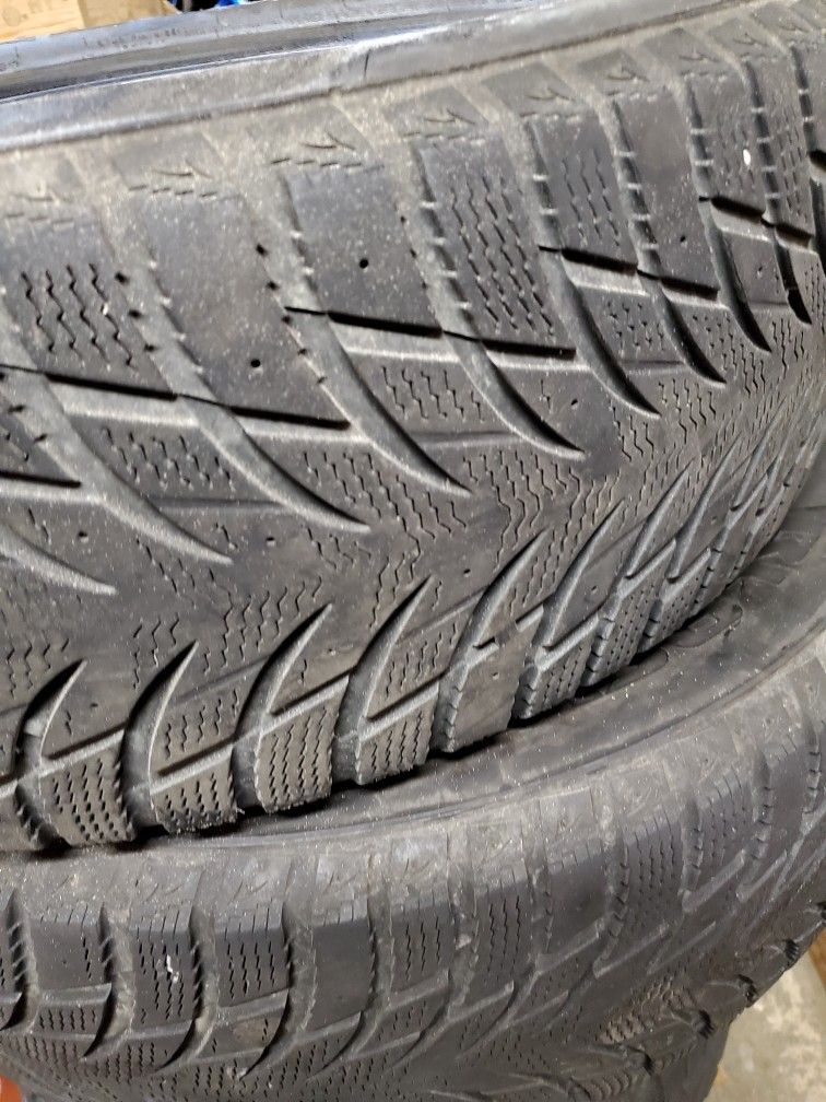 Four Newer Used Studless Winter Tires For Sale 