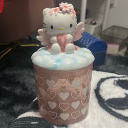 hello kitty angel jar 