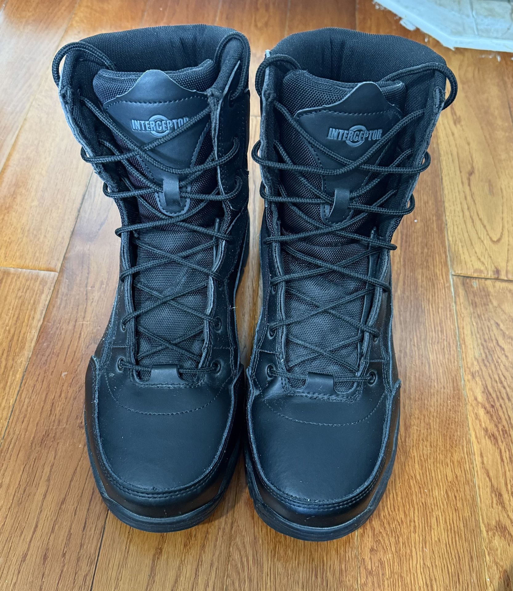 Black Police Boots (Interceptor)