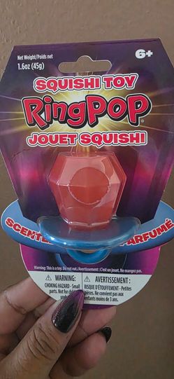 Ring Pop Squishi Toy Scented