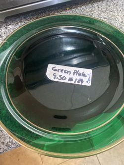 Big Green Plate Glass