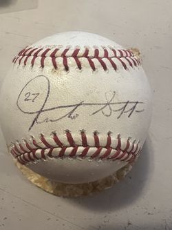 ⚾ Giancarlo Stanton Signed Official Rawlings MLB Baseball – Miami Marlins