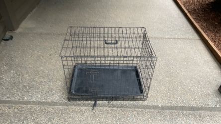 Large Dog Cage (30”L x 19”W x 22”H)