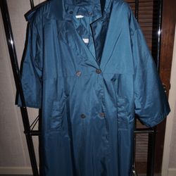 Large Rain Trench Coat