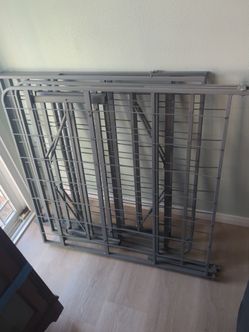 King-size platform bedframe