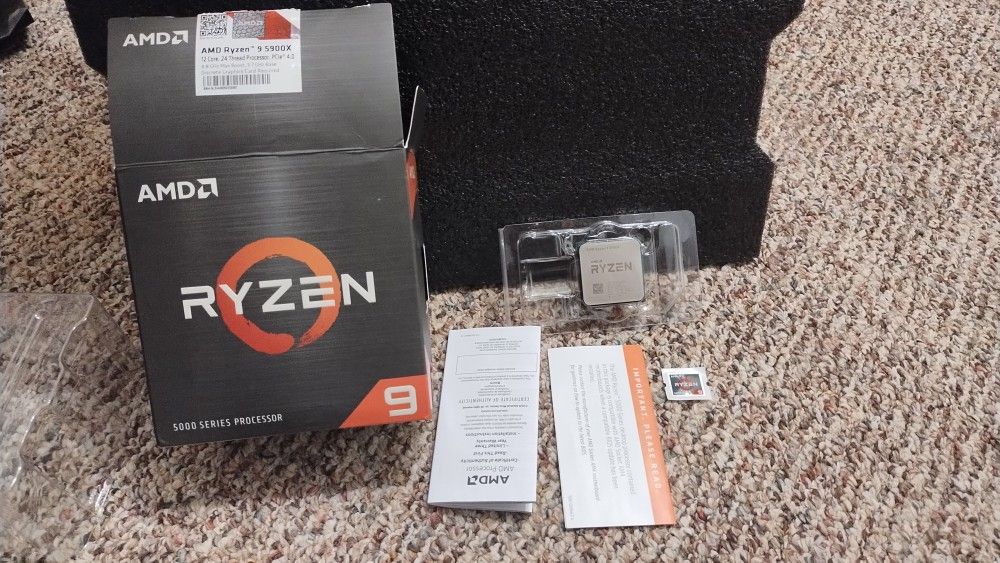 AMD Ryzen 9 5900x CPU AM4 socket