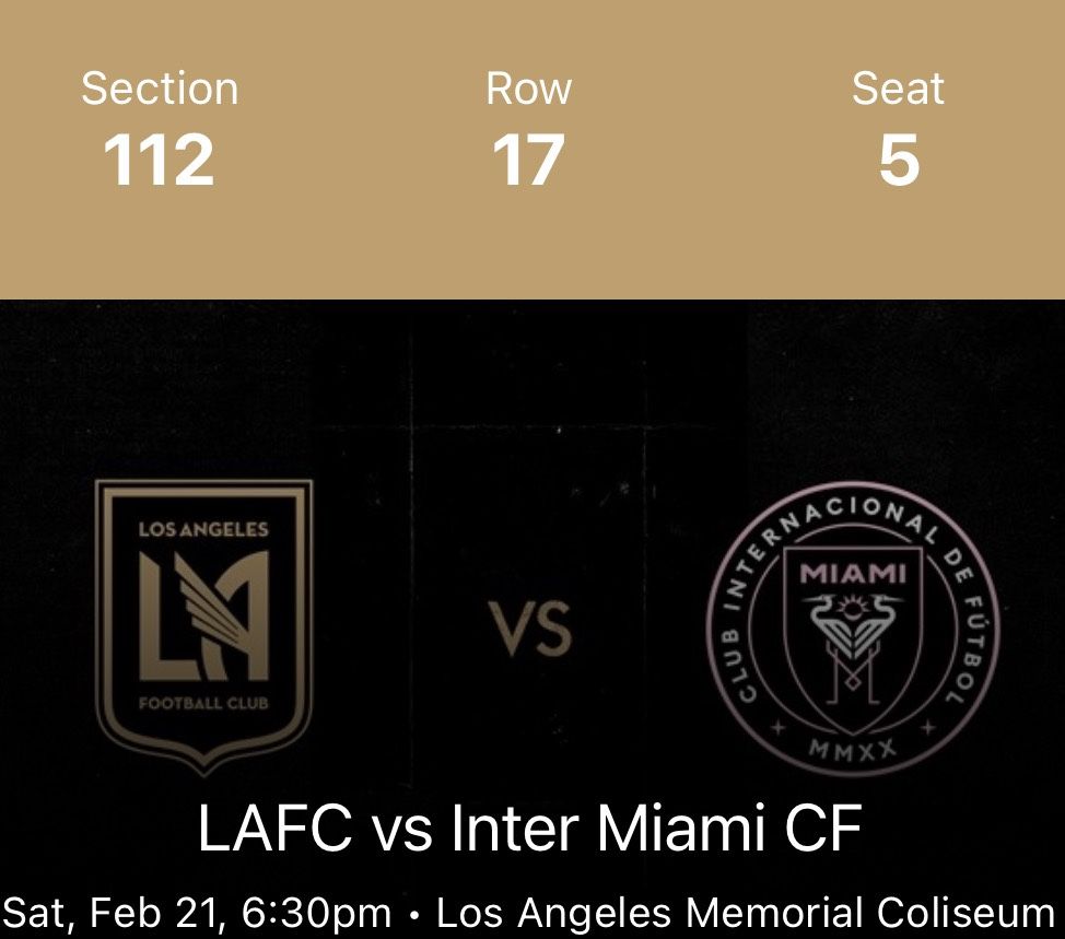 LAFC VS MIAMI