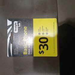 Straight TALK 30.00 OFFER UP CARD