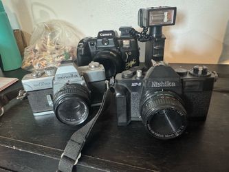 Vintage cameras