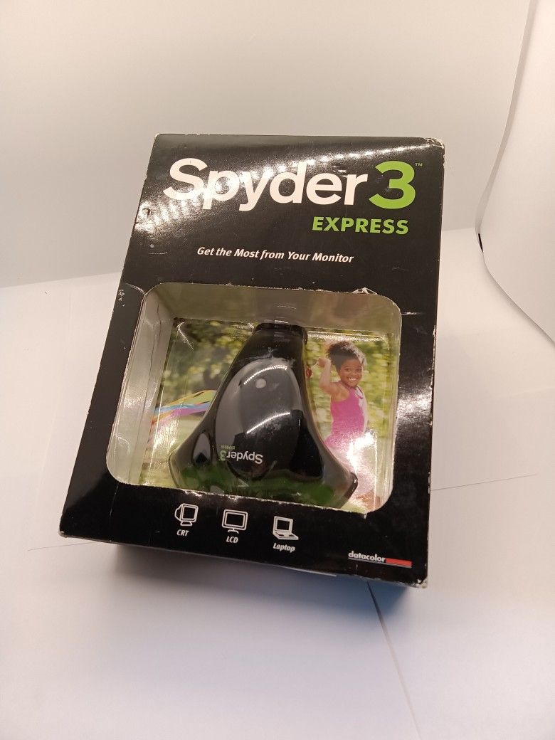 Spyder 3 Express S3X100 Datacolor DC Color Monitor LCD Calibration