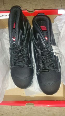 MEN'S WORK BOOTS CRAFTMAN STEEL TOE WATERPROOF SLIP ALL SIZE NEW