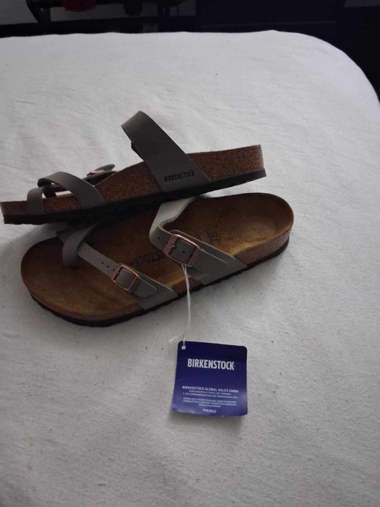Birkin Sandals , Gray , Size 81/2
