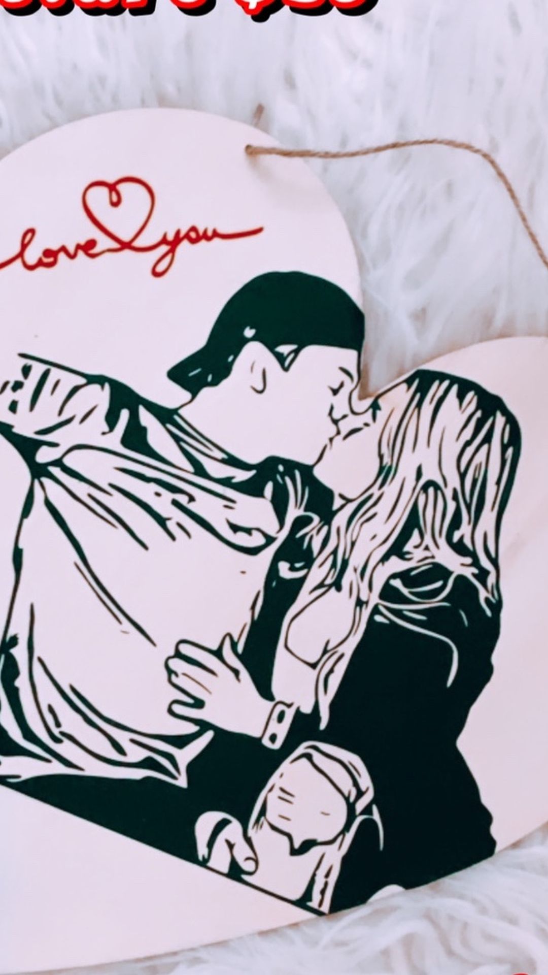 Valentine’s Day Wooden Heart