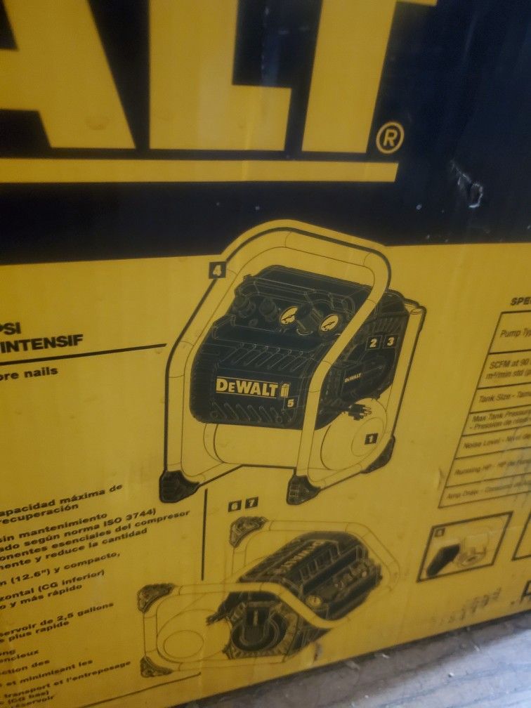 Dewalt Trim Compressor 