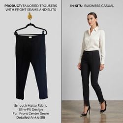 Magda Butrym Black Tailored Pants